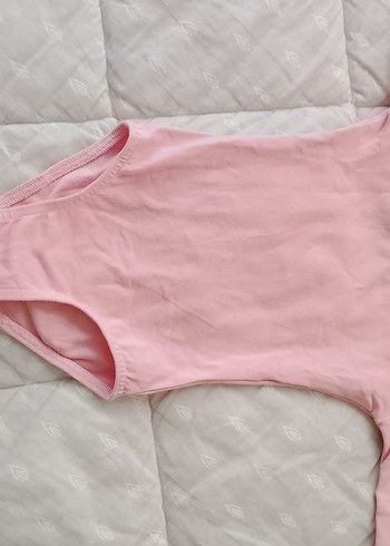 Diğer Uzun Kollu Pembe kız çocuk Body