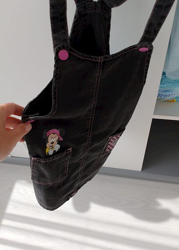 LC Waikiki Kız Çocuk Siyah Kot Elbise