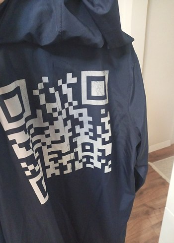 kadın Lacivert Uzun trençkot yağmurluk - Görsel 6