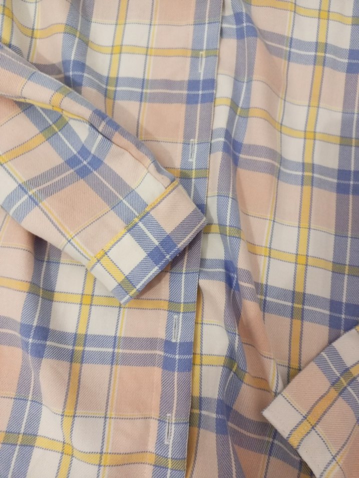 Düğmeli, Uzun Kollu, Bej Kiz çocuk  Gömlek - Görsel 3