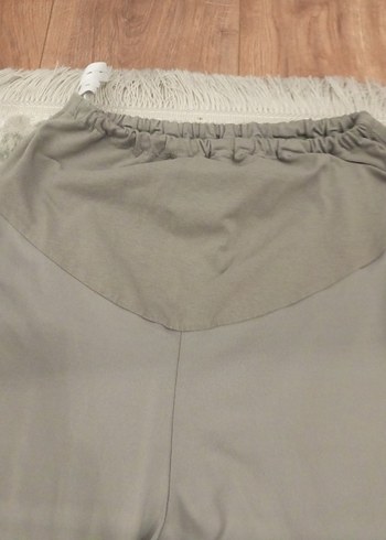 Gri Midi Kadın hamile Tayt - Görsel 2