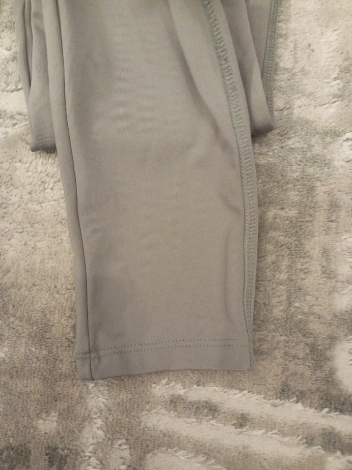 Gri Midi Kadın hamile Tayt - Görsel 4