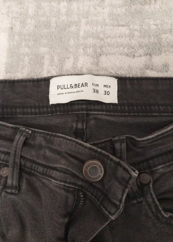 Gri erkek  Denim Normal Boy Kot Pantolon - Görsel 2