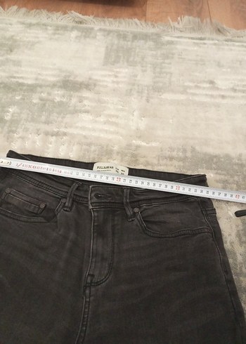 Gri erkek  Denim Normal Boy Kot Pantolon - Görsel 4