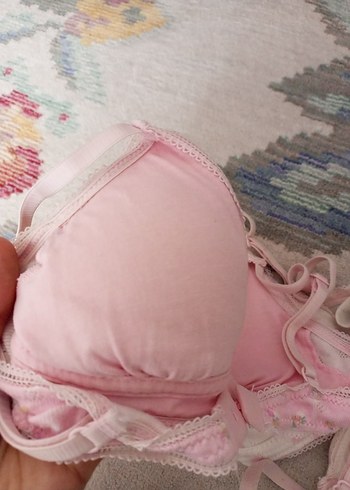 Pembe Bohem  Tarzı çocuk ilk Midi Sütyen - Görsel 3