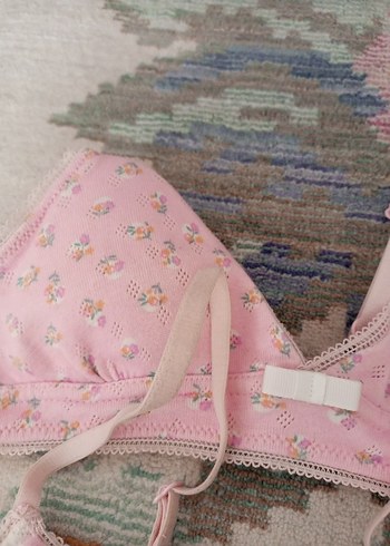 Pembe Bohem  Tarzı çocuk ilk Midi Sütyen - Görsel 2