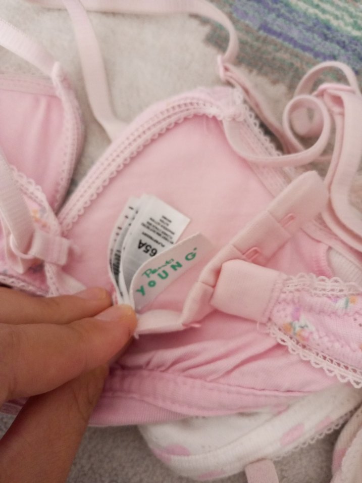 Pembe Bohem  Tarzı çocuk ilk Midi Sütyen - Görsel 4