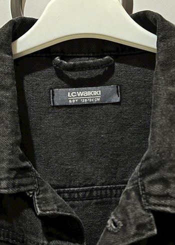 Erkek çocuk Siyah Düğmeli Kot Ceket - Görsel 3