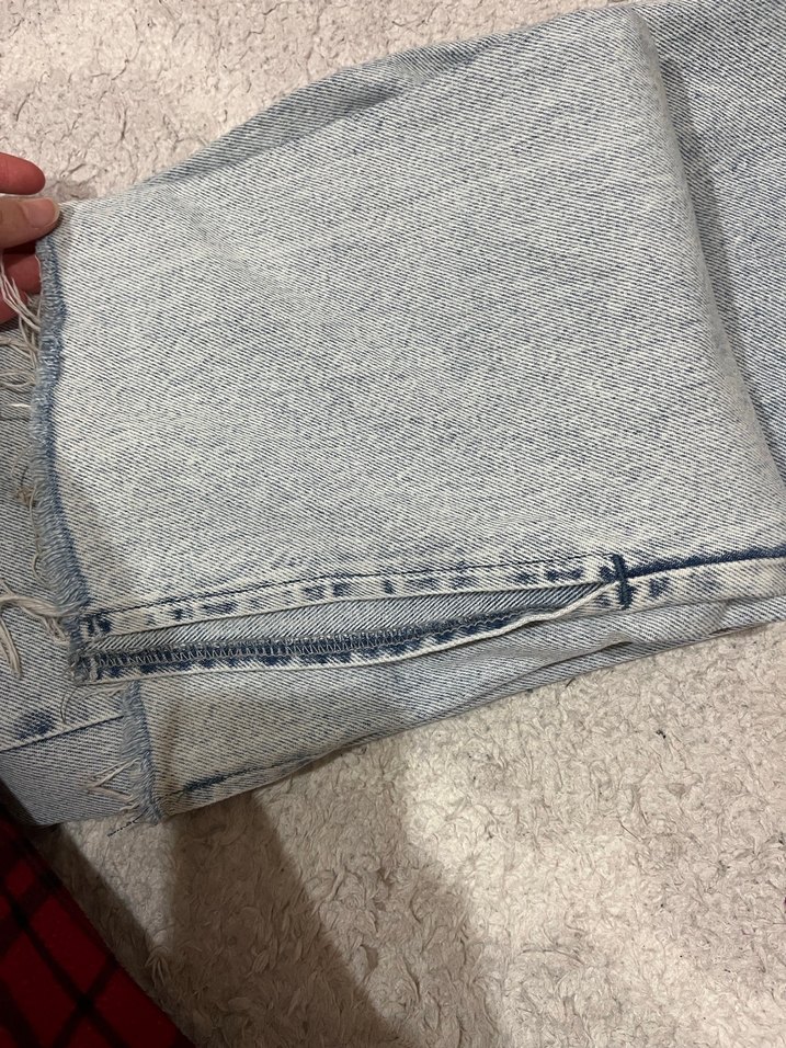 Gri Kadın Denim Bol Kesim Jean - Görsel 2