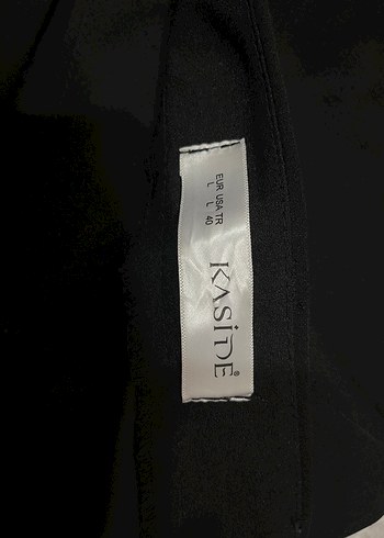 Siyah Kadın Uzun Yumuşak Kumaş Pantolon - Görsel 3