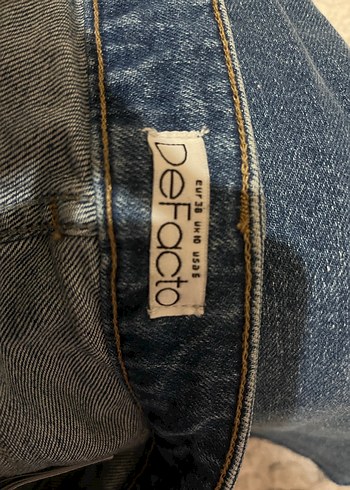 Kadın Mavi Regular Fit Kot Pantolon - Görsel 4