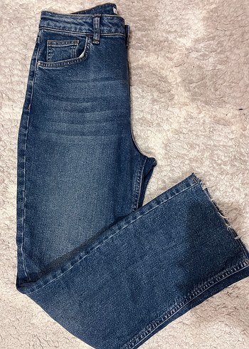 Kadın Mavi Regular Fit Kot Pantolon - Görsel 2