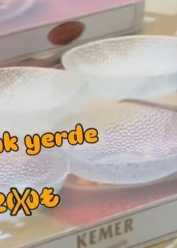 Beyaz Vintage Soyut Desenli Tabak - Görsel 2