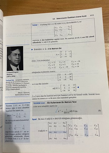 Elementer Lineer Cebir Uygulamalar Versiyonu Kitap - Görsel 3