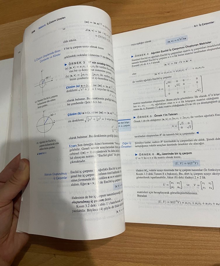 Elementer Lineer Cebir Uygulamalar Versiyonu Kitap - Görsel 4