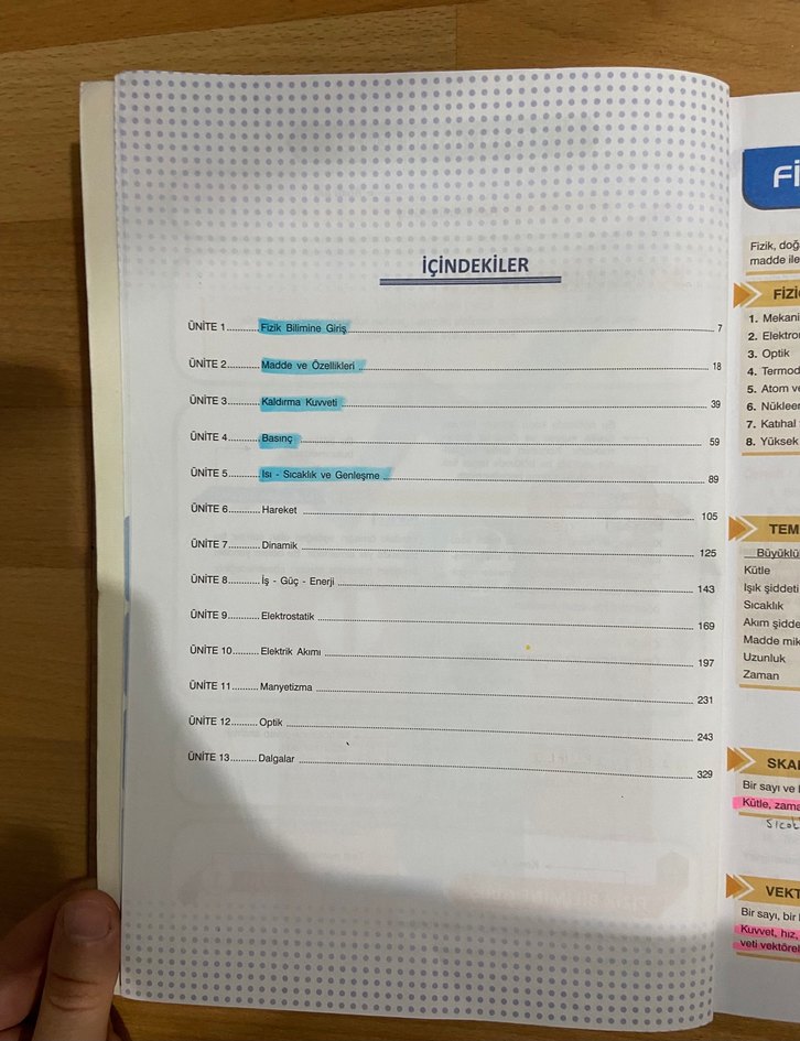 Aktif Fizik TYT Sınav Hazırlık Kitabı - Görsel 2