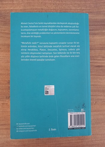 Metafiziğe Giriş - Ahmet Cevizci - Görsel 2