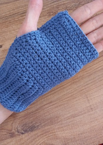 elmalı parmaksız eldiven - Görsel 3