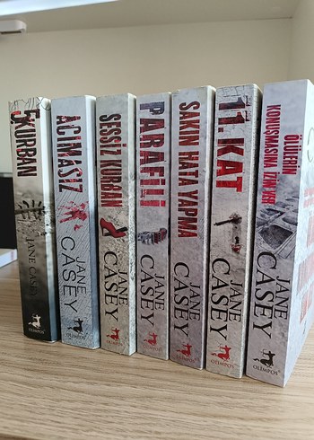 Jane Casey-Meave Kerrigan serisi Roman Seti - 7 Kitap