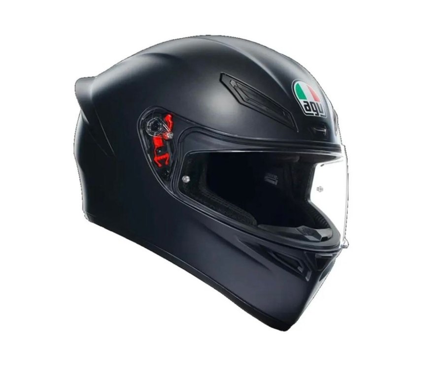 AGV K1 S Mono Black Kapalı Kask - Görsel 2