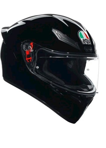 AGV K1 S Mono Matt Black Kapalı Motosiklet Kaskı - Görsel 2