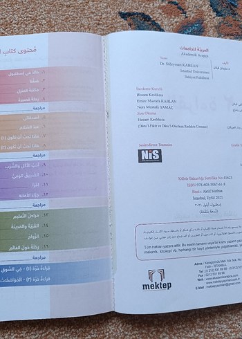 Akademik Arapça Okuma Kitabı 2