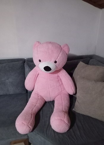 Büyük Pembe Peluş Ayı Oyuncak