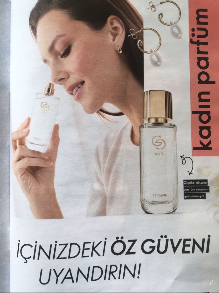 Oriflame  giordani Gold white  Parfüm - Görsel 4
