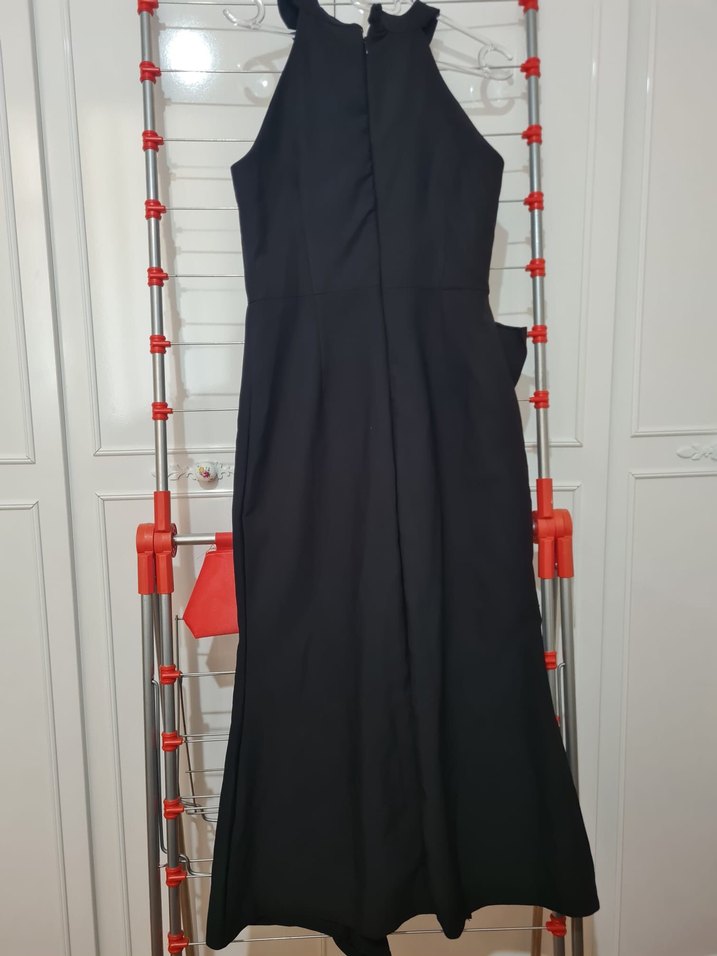 Trenyolmilladan alındı hiç giyilmediSiyah Drapeli Elbise - Görsel 2