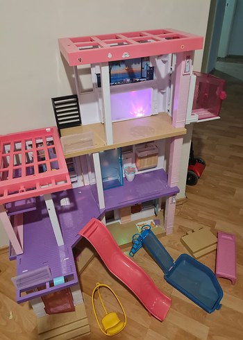 Barbie rüya  Evi Kaydıraklı 115 cm - Görsel 4