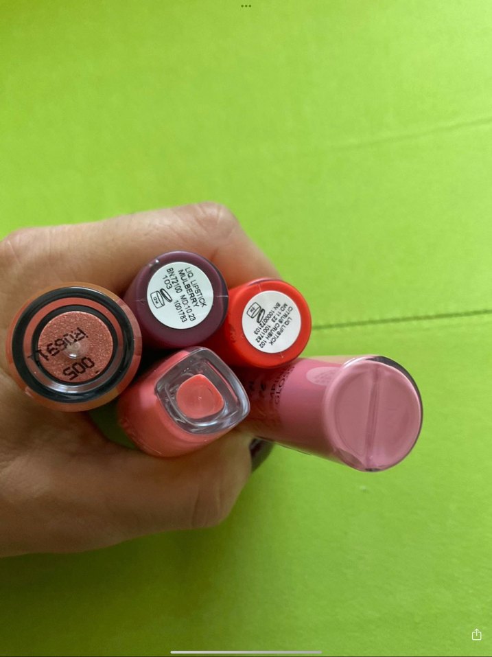 Paketli 5 adet ruj Seti - Görsel 3