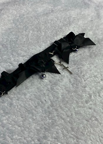 Pembe tasma kolye - Görsel 5