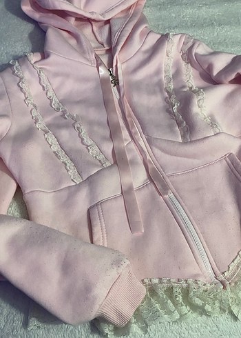 Dantel Detaylı  lolita hırka - Görsel 2