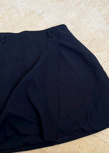 Organic Era Kısa boy siyah yırtmaç desenli