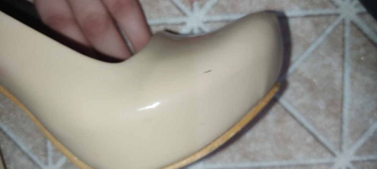 Bej Rugan Platform Kadın İnce Topuklu Ayakkabı - Görsel 4