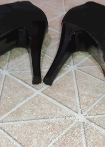 Siyah Platform Ayakkabı - Görsel 6