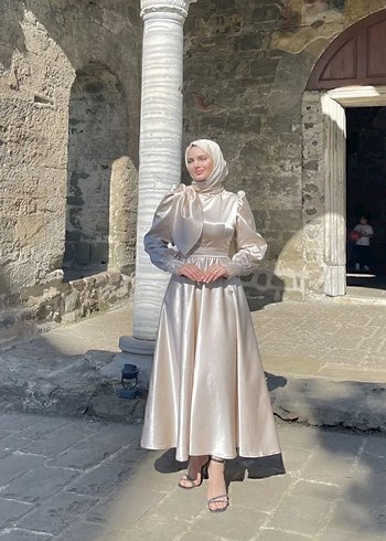 Abiye Tesettür Abiye şal dahildir