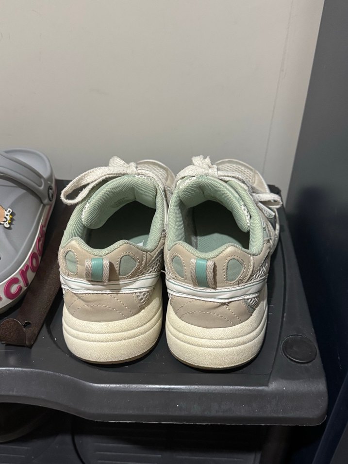 Zara Beyaz Bağcıklı Kadın Spor Ayakkabı - Görsel 3