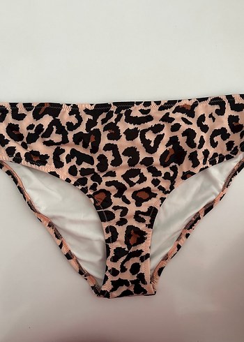 40 Beden Cixlife Leopar Desenli Bikini Takımı