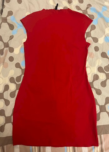 Hm mini kırmızı elbise - Görsel 2