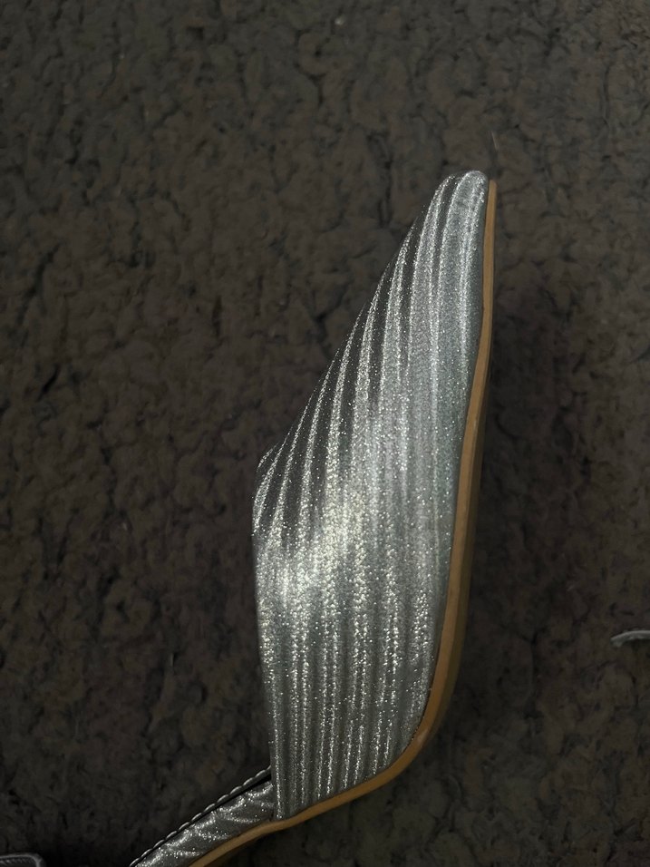 gri abiye topuklu ayakkabı - Görsel 3