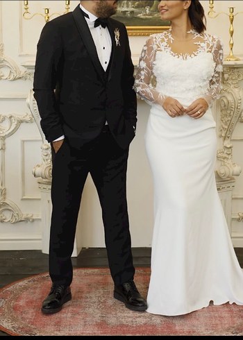Gelinlik- Nikah Elbisesi- Beyaz Elbise