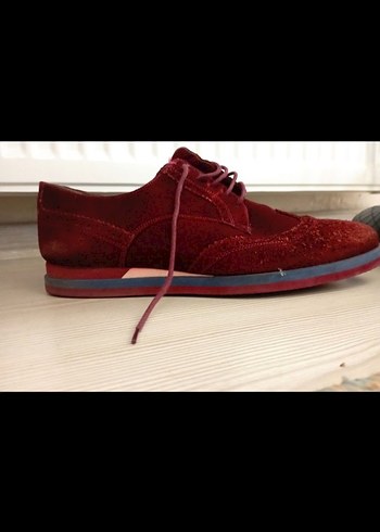 Kemal Tanca Bordo Süet Erkek Klasik Ayakkabı - Görsel 3
