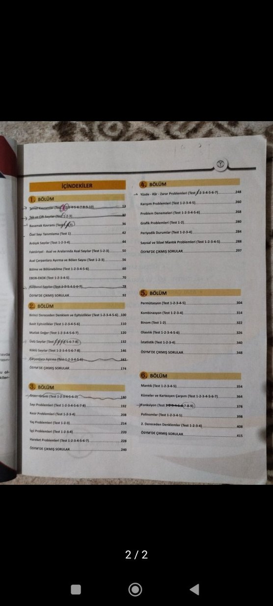orijinal yayınları TYT Matematik Soru Bankası - Görsel 2