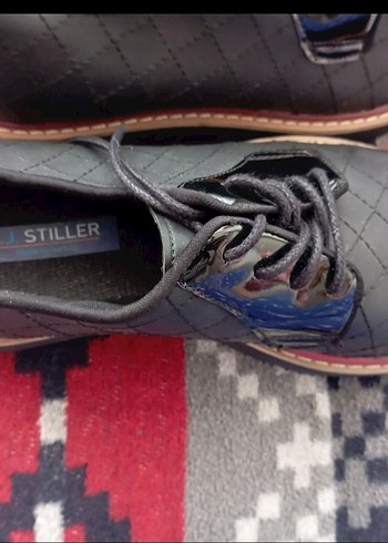 Siyah erkek ayakkabı j.j. stiller - Görsel 2