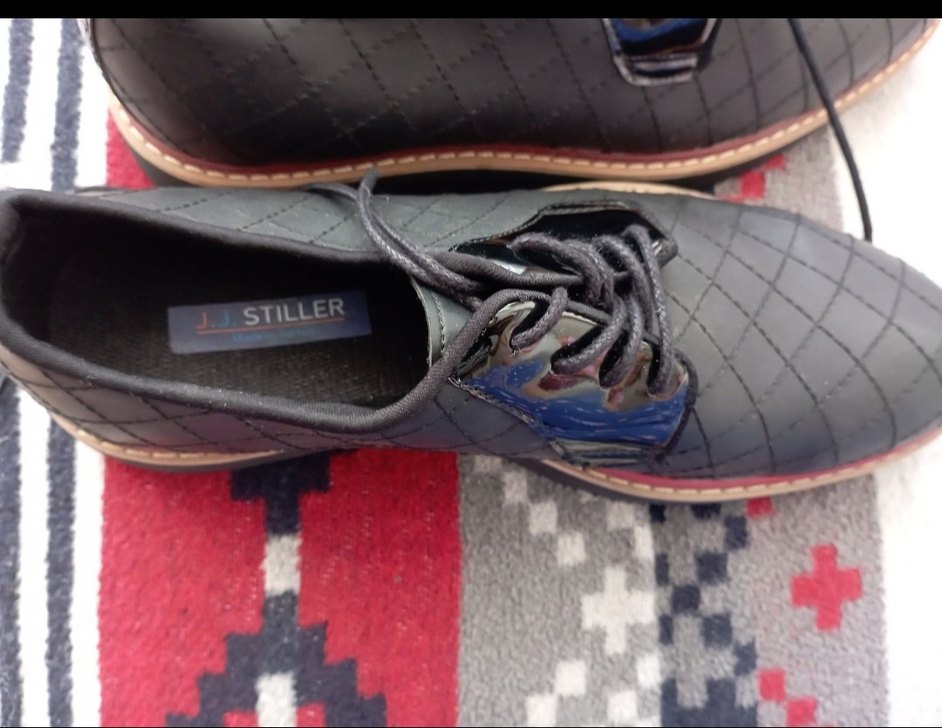 Siyah erkek ayakkabı j.j. stiller - Görsel 2