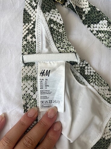 34 Beden H&M bikini takımı