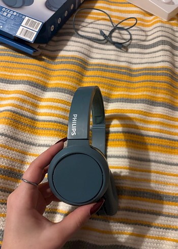 Philips Mavi Kablosuz Bluetooth Kulaklık - Görsel 4