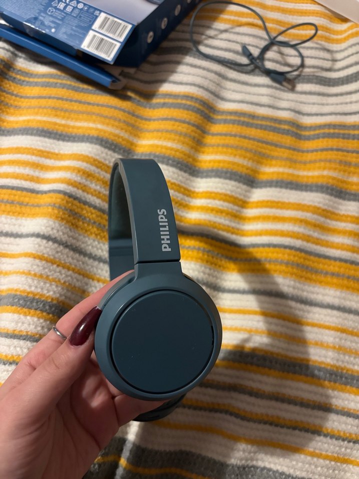 Philips Mavi Kablosuz Bluetooth Kulaklık - Görsel 5