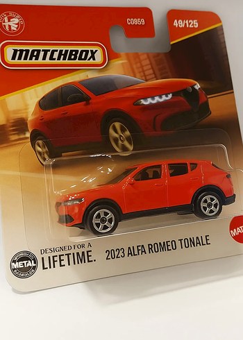  Beden Kırmızı Matchbox Oyuncak Araba